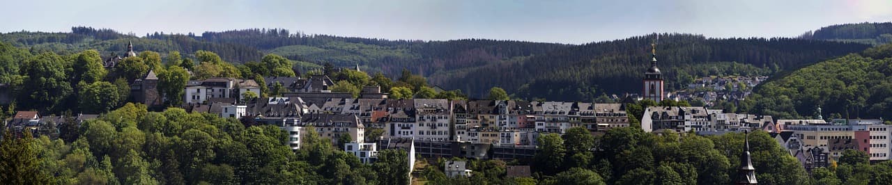 Panoramablick über Siegen